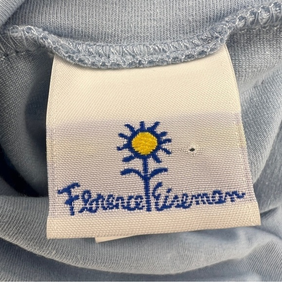 GIRLS 14 FLORENCE EISEMAN BLUE TURTLENECK LONG SLEEVE - Picture 8 of 10